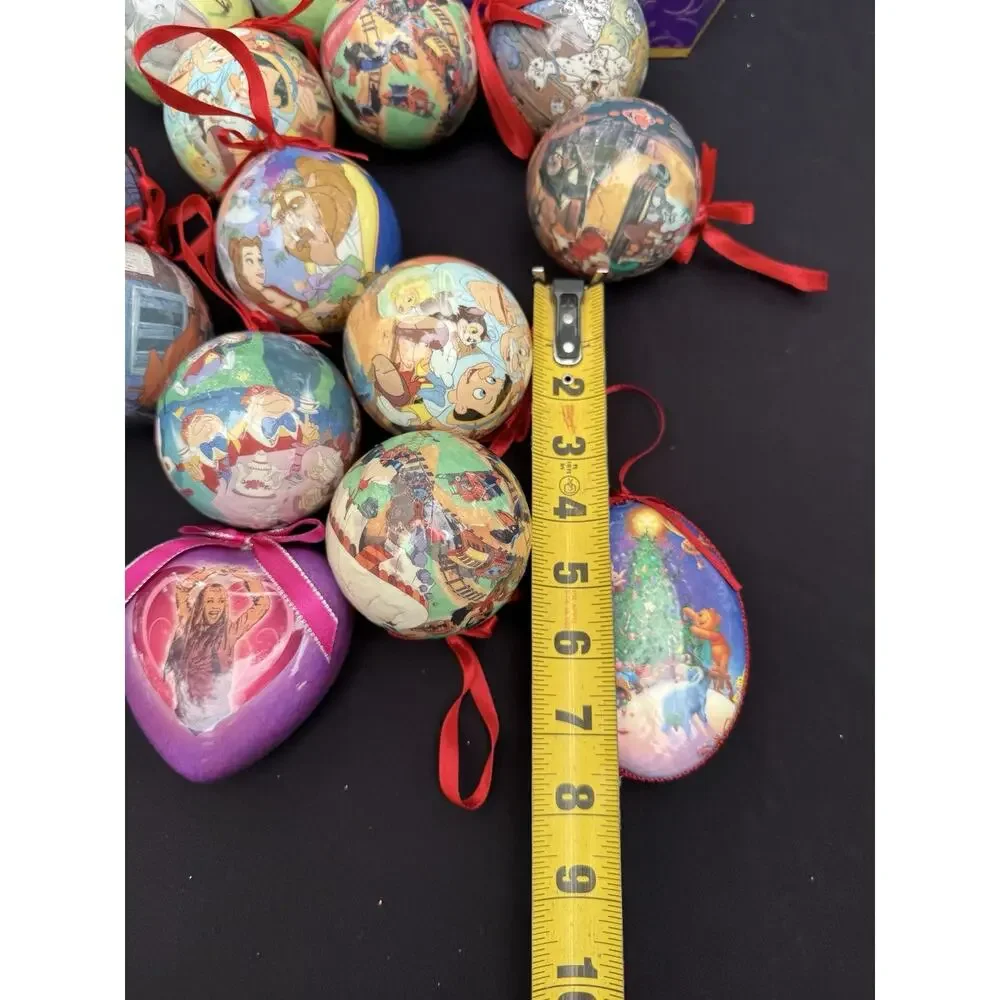 Vintage Vintage Disney Store Enchanted Christmas 14 Pc Ornament Set